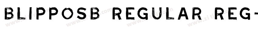 BlippoSB Regular Reg字体转换 BlippoSB Regular Reg字体转换